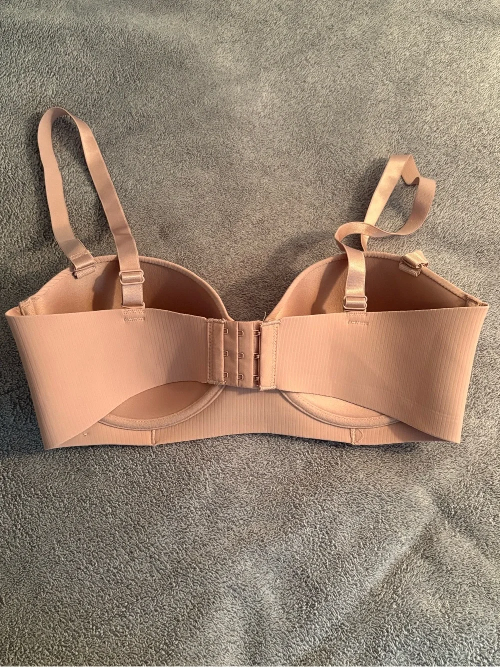 Nautica Intimates Bra 38C Light Pink Removable Straps Underwire Lightly Padded